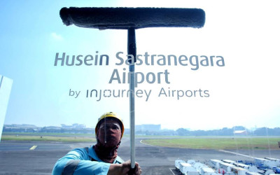 Persiapan Pengoperasian Kembali Bandara Husein Sastranegara