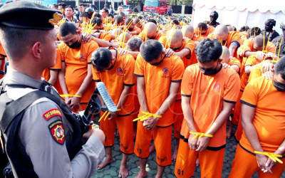 Polda Jabar Ungkap Ratusan Kasus Kejahatan Jalanan