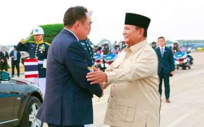 Presiden Prabowo Lepas Kepulangan PM Tailan Anutin