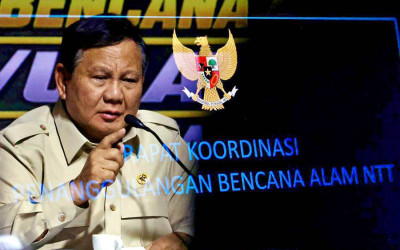 Presiden Prabowo Pimpin Rapat Penanganan Bencana Gempa Flores
