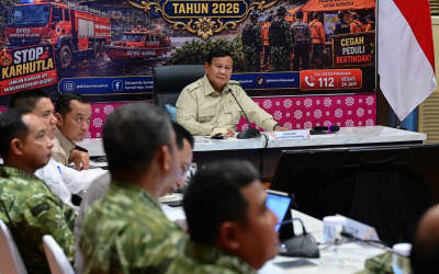 Perkuat Penanganan Karhutla, Presiden Prabowo Libatkan 1.000 Perwira TNI-Polri dan Inovasi Gambut