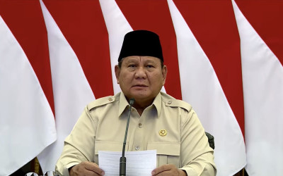 Presiden Prabowo Resmikan 3.395 Jembatan dan 3.000 Titik Sumber Air secara Daring