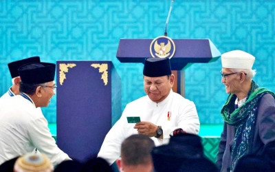 Presiden Prabowo Tutup Muktamar ke-35 NU