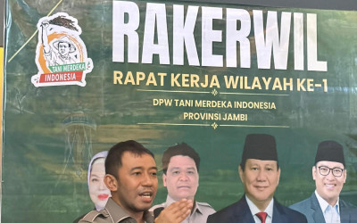 Real Action! Tani Merdeka Siap Kawal Aspirasi Petani Jambi ke Pemerintah