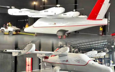 Vela Alpha Siap Mengudara, Intip Prototipe Taksi Terbang Buatan Indonesia