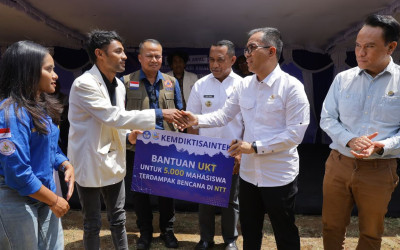 Kemdiktisaintek Bantu 5.000 Mahasiswa Terdampak Gempa NTT Lewat Pembebasan UKT