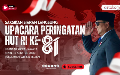 Upacara Peringatan HUT ke-81 RI di Istana Merdeka, Jakarta