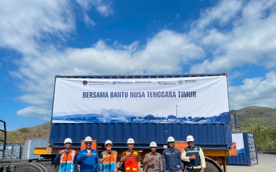 Kemenhub Dan Meratus Salurkan Bantuan Untuk Pulihkan NTT Pascagempa
