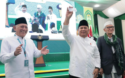 Prabowo Resmi Punya Kartanu Seumur Hidup: "Ini Kehormatan Besar bagi Saya"