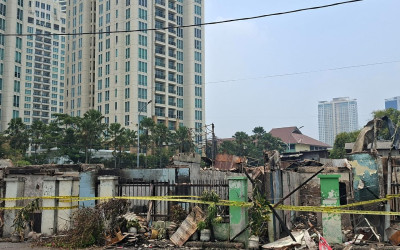 Kondisi Terkini Pascakebakaran Melanda Permukiman Warga di Kebayoran Lama Utara