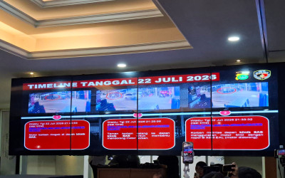 CCTV-ETLE Beberkan Pergerakan Sutrimo Sebelum Dievakuasi Ambulans