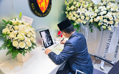 Raja Norwegia Harald V Wafat, Menlu Sugiono Kirimkan Ucapan Duka