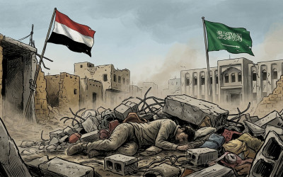 Houthi Sebut 4 Pekerja Telekomunikasi Yaman Meninggal Akibat Gempuran Saudi