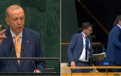 Sidang PBB: Delegasi Israel Walk-Out Ketika Erdogan Bahas Gaza!