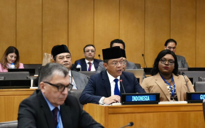 OKI Wajib Solid! Menlu Sugiono Ungkap Kunci Menang untuk Palestina