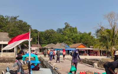 Kondisi Pulau Sebesi Mulai Back to Normal Pasca-Erupsi Anak Krakatau
