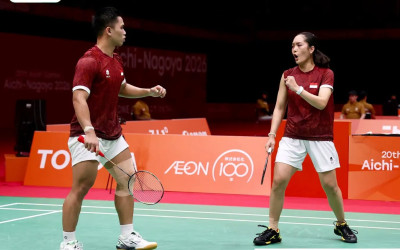Asian Games 2026: Sikat Wakil Korea, Amri/Nita Tembus Semifinal
