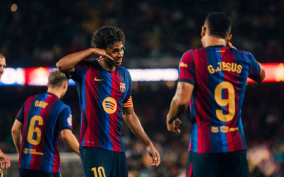 Hasil La Liga: Barcelona Bantai Racing Santander 7-2