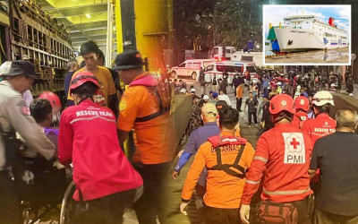 Update! Kapal Pertamina Evakuasi 16 Korban KMP Virgo Transport 8 di Laut Jawa