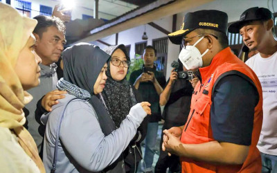 Gubernur Banten Terus Pantau Pencarian Hari Keenam Delapan Korban Hilang Kontak