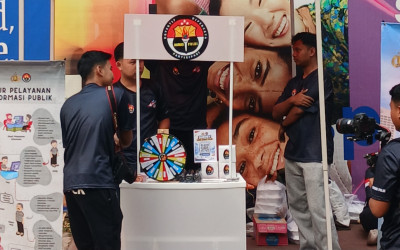Biar Gak Kudet! Polri Tebar Edukasi Hak Informasi Publik Pas CFD Jakarta