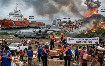 Apa Itu BNPB? Sering Disebut Kala Bencana Gempa, Karhutla, hingga Erupsi