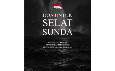 Presiden Prabowo Sampaikan Doa untuk Keselamatan Warga Terdampak Erupsi Gunung Anak Krakatau