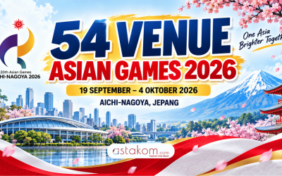 INFOGRAFIS : 54 Venue Asian Games 2026