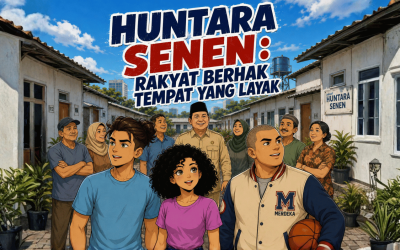 Komik Genzi : Huntara Senen, Rakyat Berhak Tempat Layak