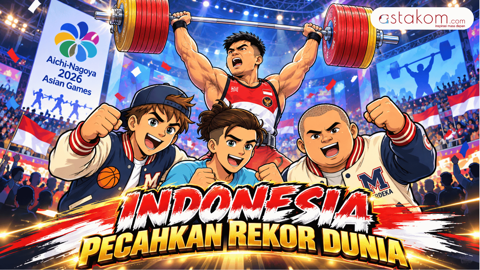 Komik Genzi : Indonesia Pecahkan Rekor Dunia