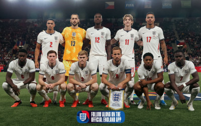UEFA Nations League: Inggris Sikat 10 Pemain Republik Ceko 2-0