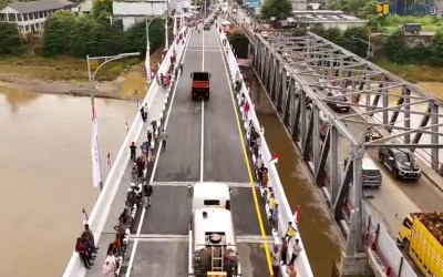 Jembatan Krueng Tingkeum Beroperasi, Jalur Logistik Aceh–Sumut Kembali Normal dan Siap Akselerasi Ekonomi