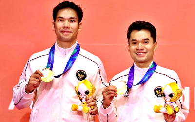PECAH! Leo/Daniel Sabet Emas Asian Games 2026