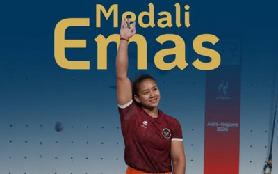Super Dramatis! Beda 0,002 Detik, Desak Made Sabet Emas Sport Climbing Speed Putri Asian Games 2026