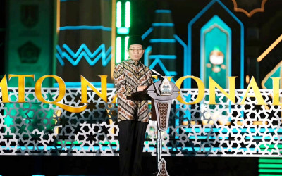 Buka MTQ Lewat Khataman Akbar, Menag Tekankan Pentingnya Pahami Al-Qur'an