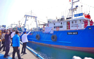 Menteri KKP Hadiri Peluncuran Implementasi Kerja Sama Perikanan Tangkap