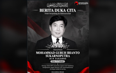 Guruh Soekarnoputra Meninggal Dunia
