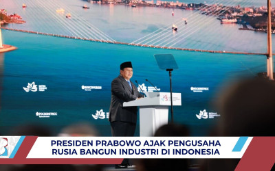 Presiden Prabowo Undang Pengusaha Rusia Investasi dan Bangun Industri Bersama di Indonesia