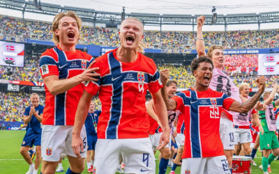 Brace Haaland Bawa Norwegia Bungkam Denmark 3-2