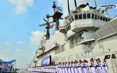 Panglima TNI Pimpin Shipnaming dan Pengukuhan KRI Sriwijaya