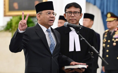 BREAKING NEWS: Presiden Prabowo Resmi Lantik Suahasil Nazara Jadi Menkeu Gantikan Purbaya Yudhi Sadewa