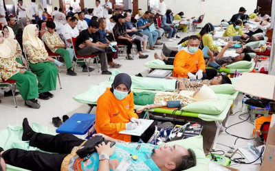 Peluncuran Gerakan 2.000 Cinta Kasih Donor Darah di Kebumen