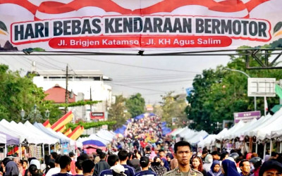 Pemkab Gunungkidul Resmikan Lokasi Baru Car Free Day