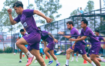 Manfaatkan Jeda Liga, Skuad Persik Latihan Fisik Bertempo Tinggi