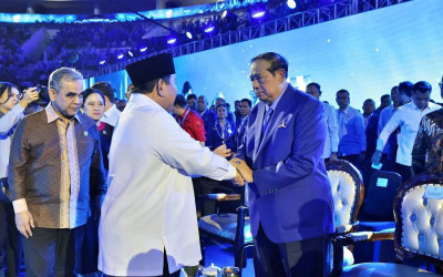 Respect! Presiden Prabowo Puji SBY Taruna Terbaik Akmil sampai Buka-Bukaan Soal "Nyontek" Jalur Politik