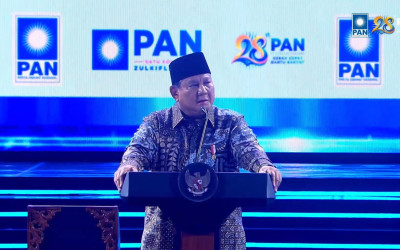 Presiden Prabowo: Sebelum di Gerindra Saya di Golkar, Tapi Sahabat Saya Dulu di PAN Semua
