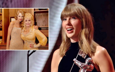 Taylor Swift Borong Tiga Piala di MTV VMAs 2026, Satu Kemenangan Jadi Tribute untuk Dolly Parton