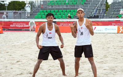 Bintang/Sofyan Tembus Final Voli Pantai Asian Games 2026