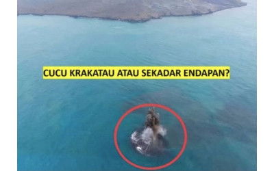Bukan "Cucu Krakatau", Pakar Spill Fakta Daratan Baru Selat Sunda