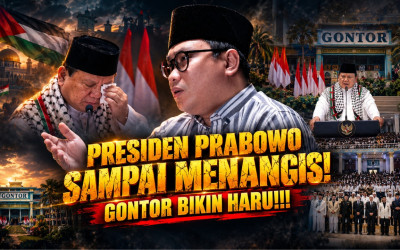 Sebatduls - 100 Tahun Gontor, Presiden Prabowo Menangis dan Teriak 'Free Palestine!' Ada Pesan Besar untuk Santri #28